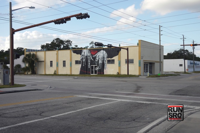 "Fast Life", MTO, Sarasota Chalk Festival, 2011 - vue d'ensemble