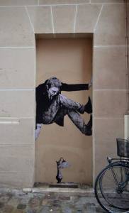 Levalet - memento mori Paris 2012