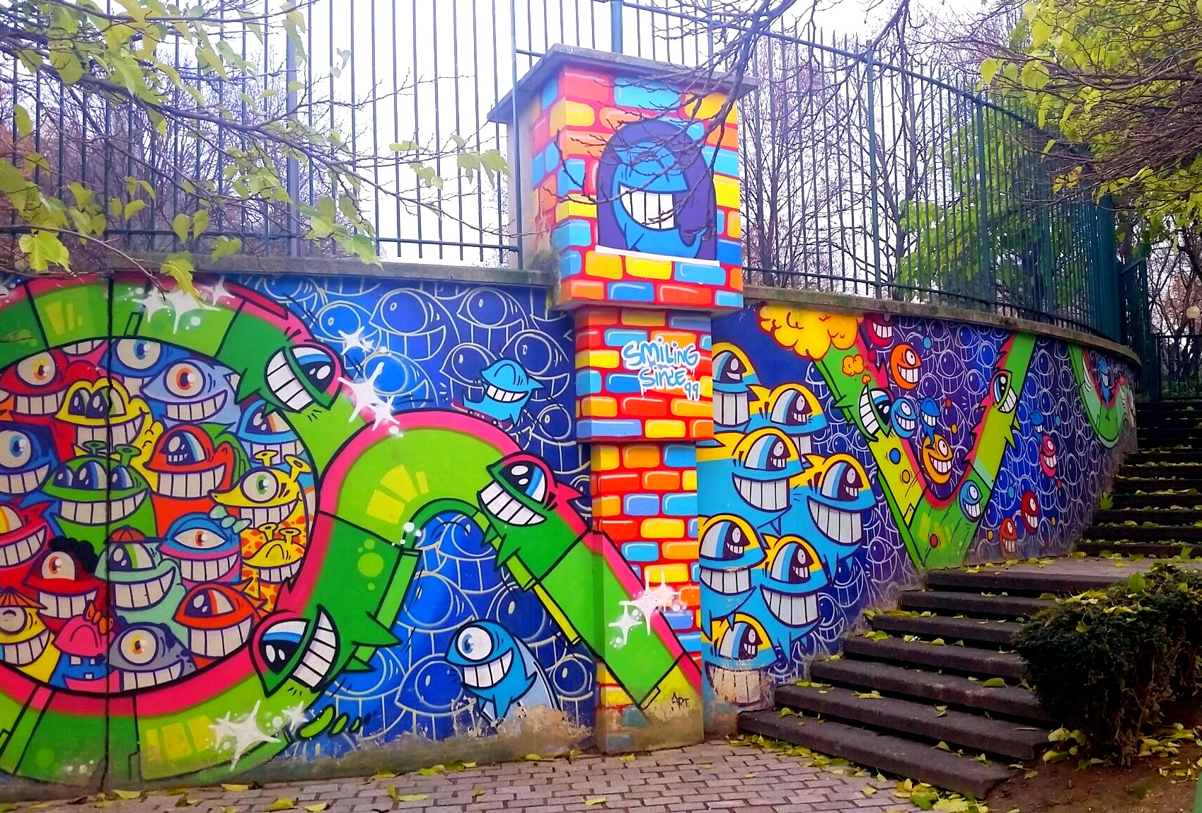 Parc De Belleville Paris