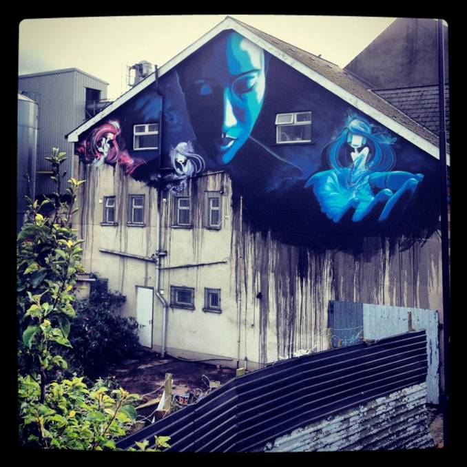 DMC x JMK // Illuminate Belfast - Street Art