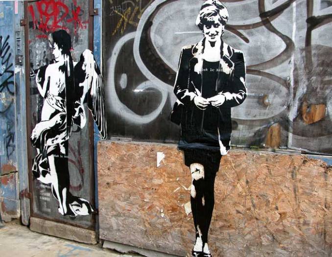 Blek Le Rat // Angel Diana - Londres