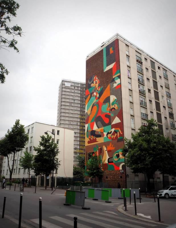 REKA - Paris 13 // photo juillet 2015 @ vidos - street-art-avenue