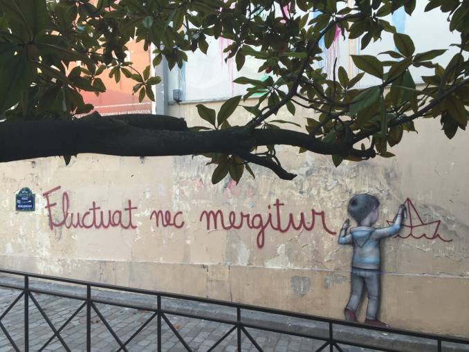 julien malland - seth - street art - paris - attentats