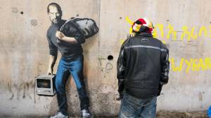 banksy - street art - graffiti - calais