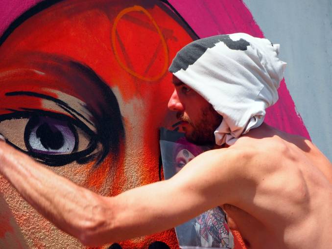 Aries - street art - vannes - bretagne