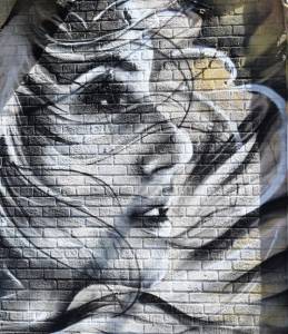Christina Angelina - street art - brooklyn - new york