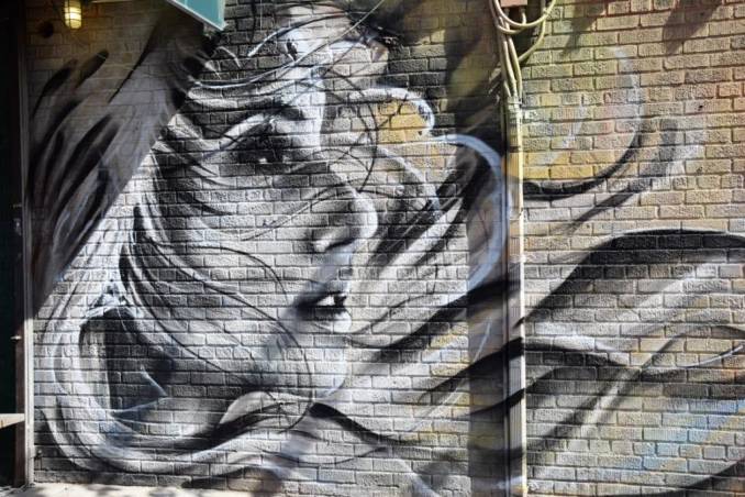 Christina Angelina - street art - brooklyn - new york
