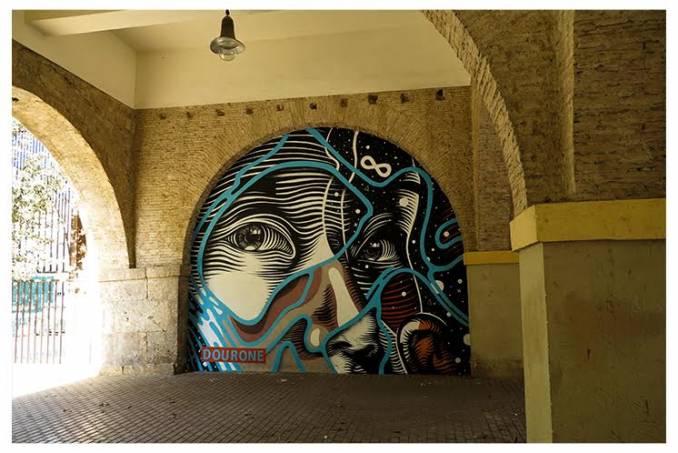 dourone - street art - one urban world - carthagène