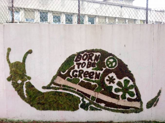 "Snail Trooper" // Street Art Fest 2016 © Green