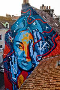 dourone - street art - reflexion - boulogne-sur-mer