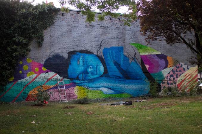 lonac - chez 186 - technicolor dream - street art - ohoho festival - zagreb - croatie