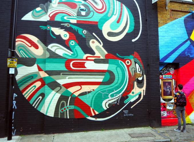 james reka - street art - chance street - shoredicth - london