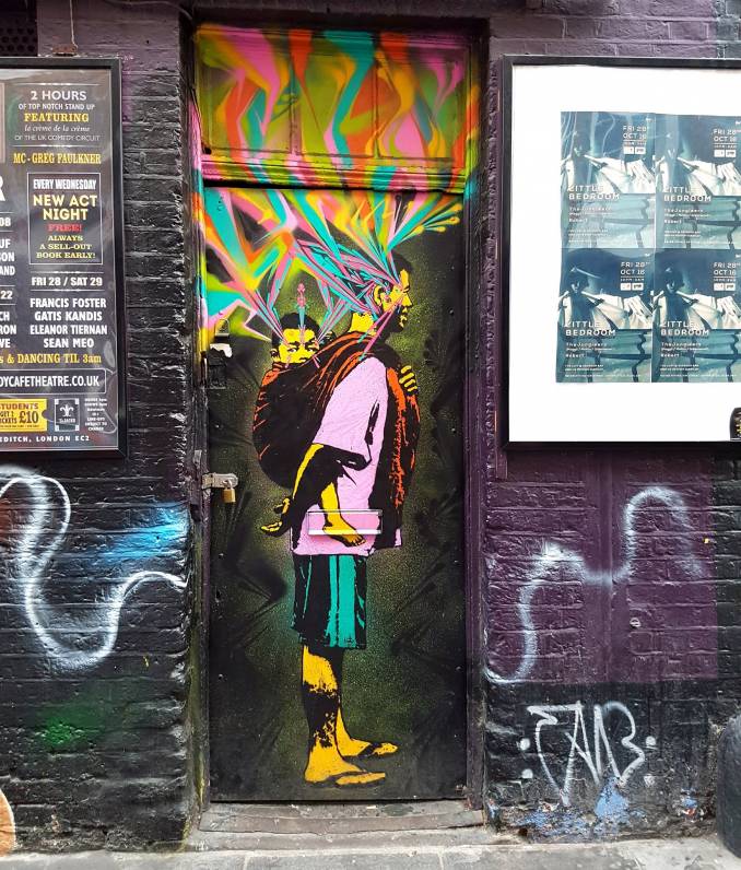 stinkfsih - street art - shoreditch - london