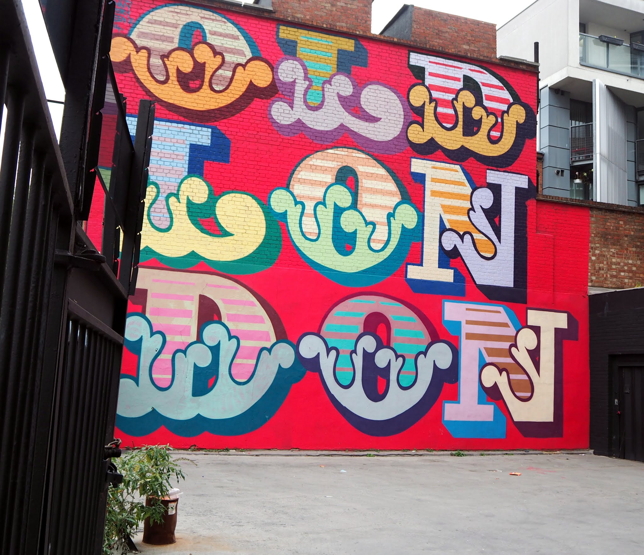 Ben Eine /// "Old London", Shoreditch, Londres