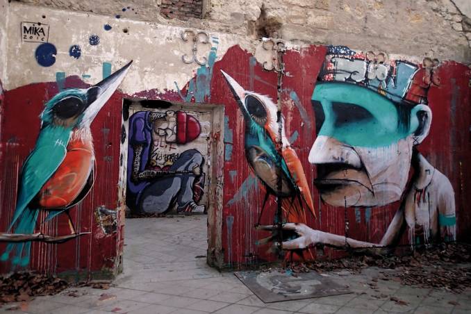 michael husser - mika - street art - caserne niel - bordeaux