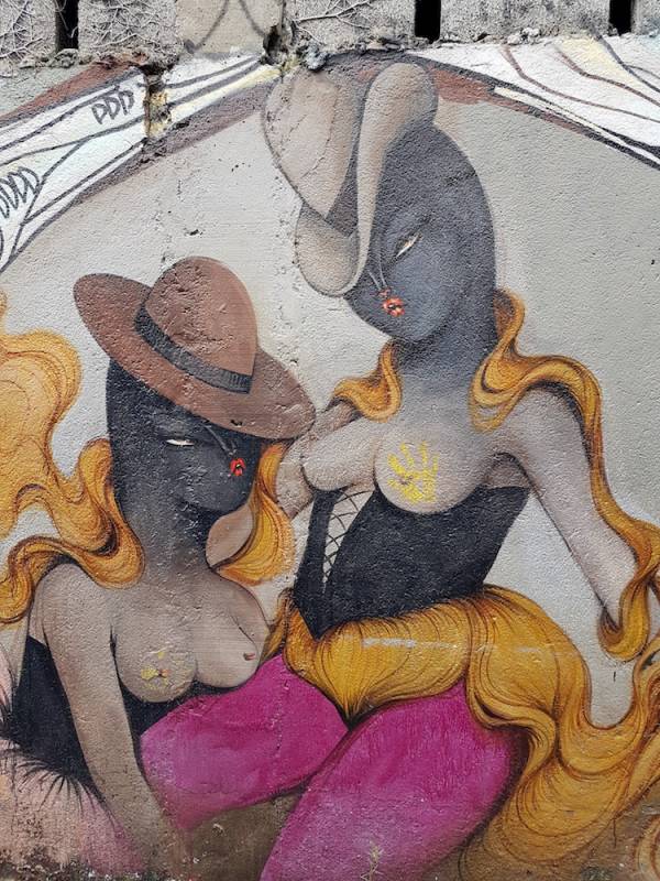 miss van - ciro schu - street art - beco do batman - vila madalena - sao paulo