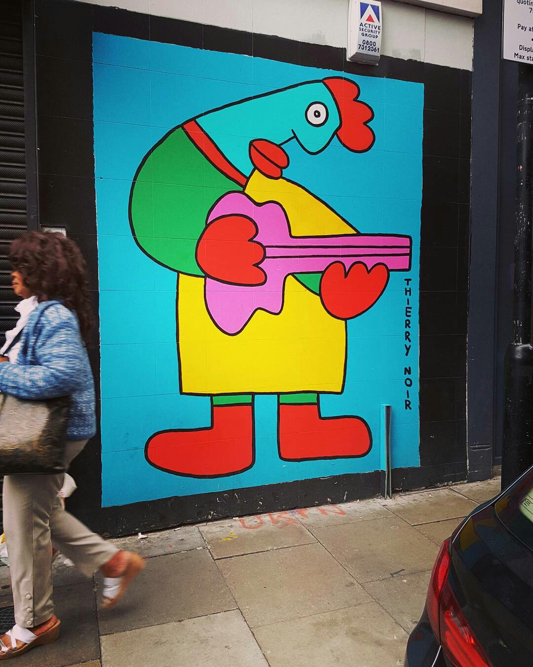 thierry noir - street art - shoreditch - london