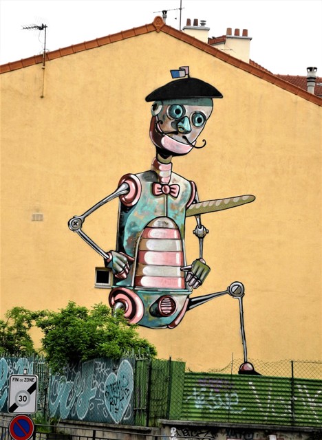pixel pancho - street art - vitry sur seine - france