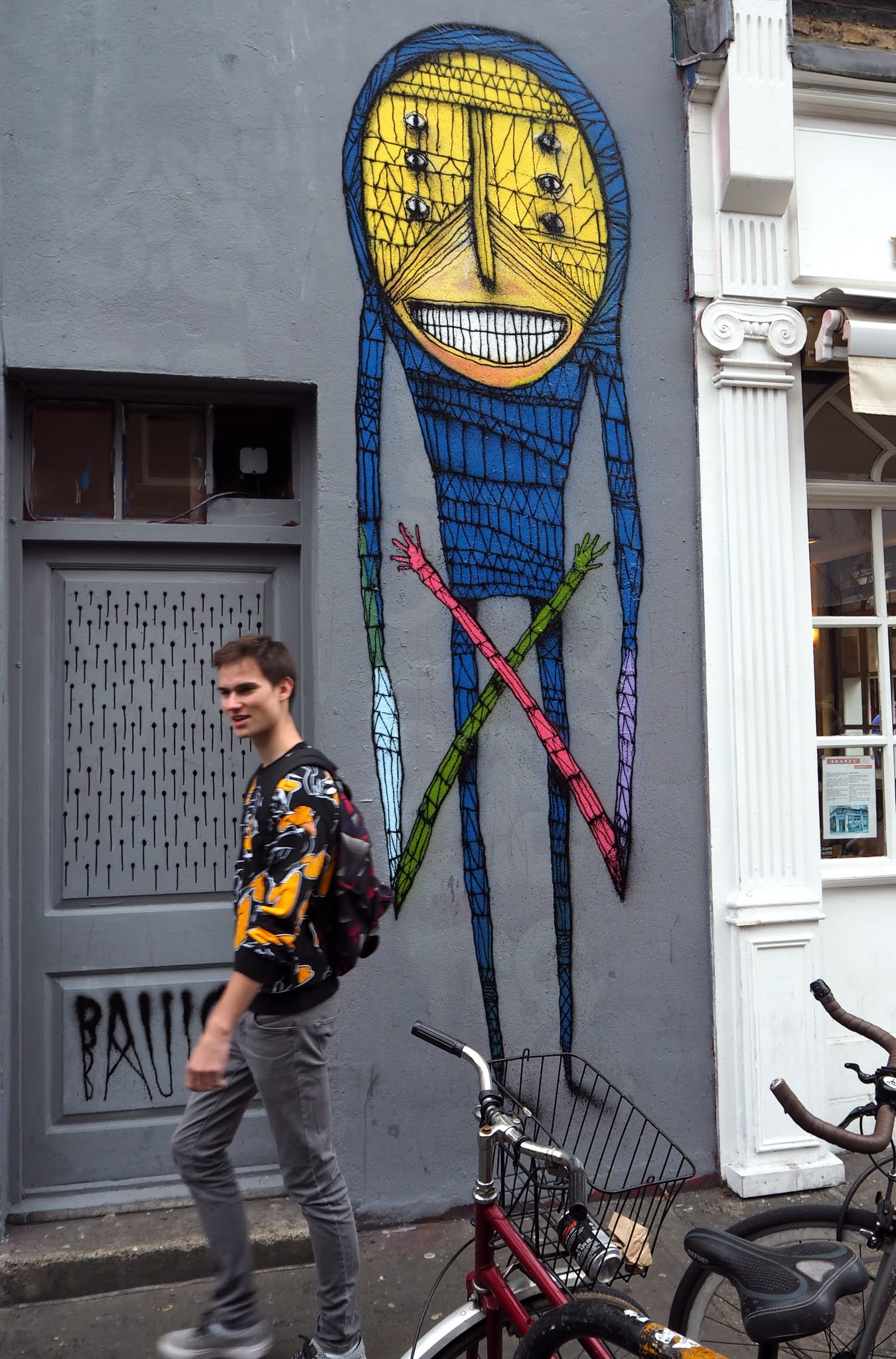 Bault Artist Bault /// Bestiaire fantastique et coloré sur Hanbury, Londres