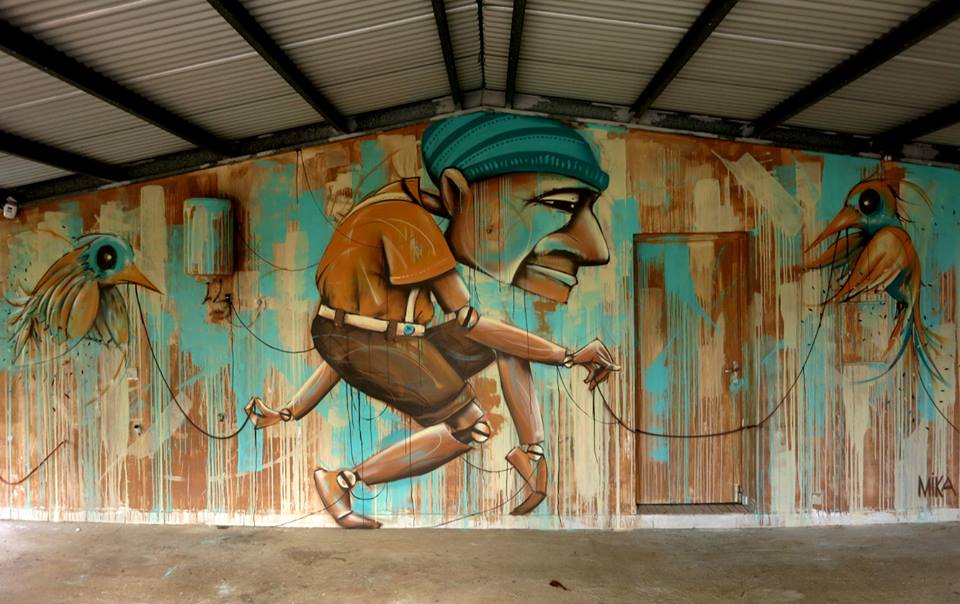 mika - michael husser - street art - noumea - nouvelle caledonie