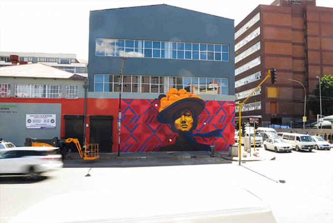 dourone - street art - art urbain - johannesburg - afrique du sud