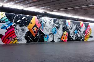 dourone - street art - quai36 - paris - gare du nord