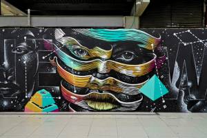 dourone - street art - quai36 - paris - gare du nord