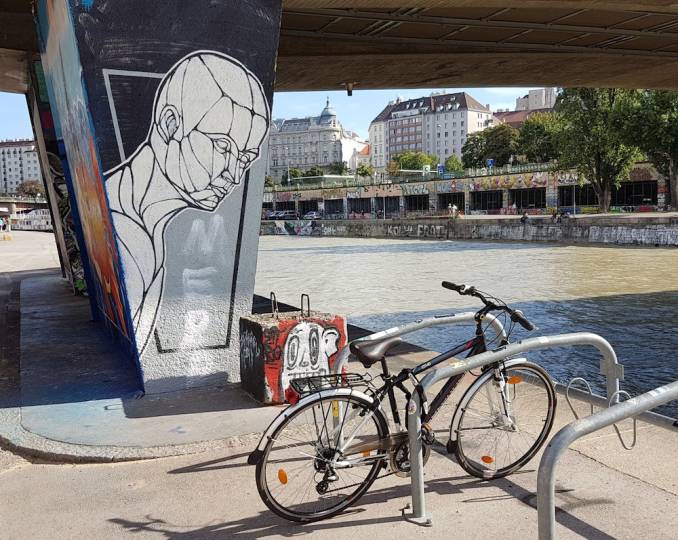 graffiti - street art - vienne - danube