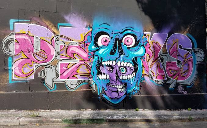 graffiti - street art - vienne - danube