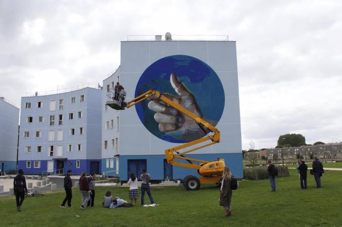 case maclaim - wall street art festival - grigny
