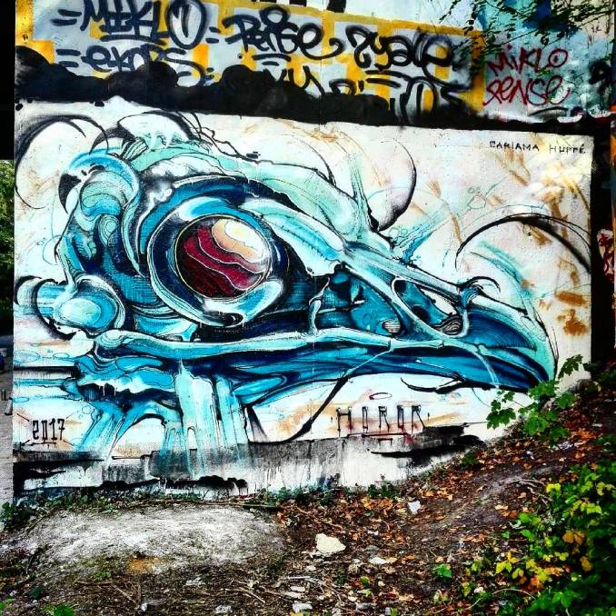 horor - street art