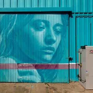 rone - street art - wall to wall festival - benala - australia
