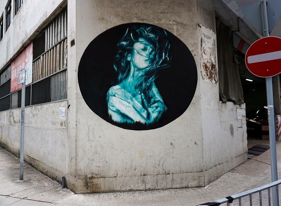 snik - street art - hong kong walls