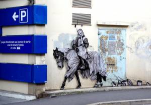 levalet - street art - battre en retraite - reims
