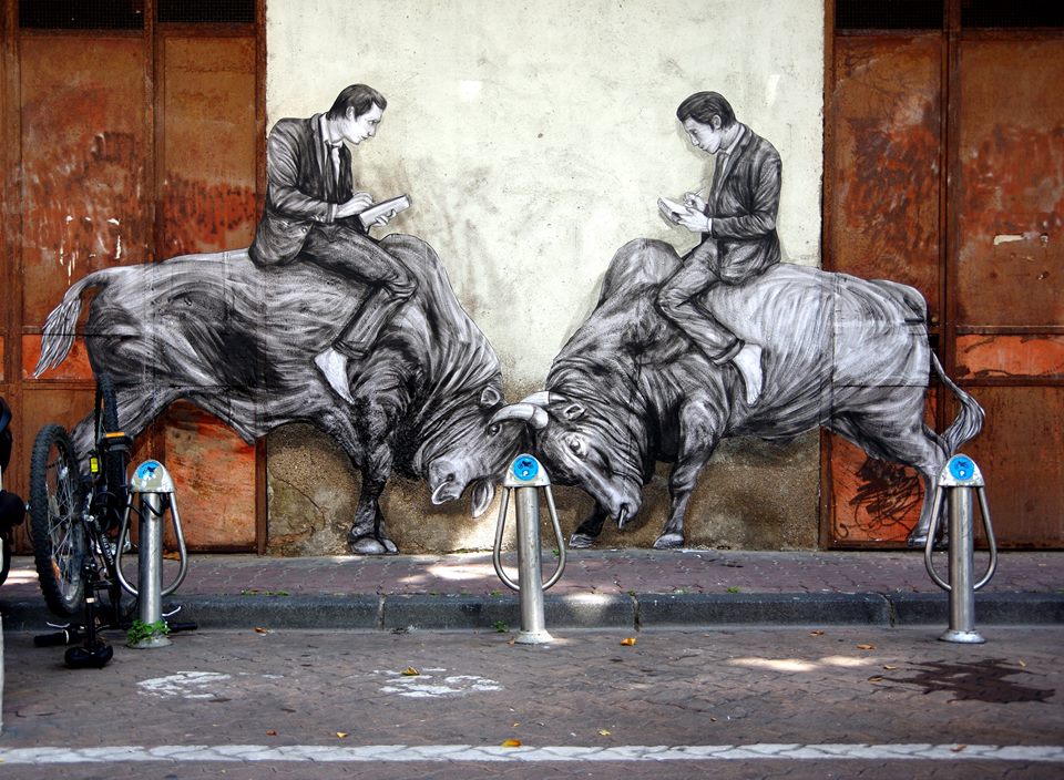 levalet - street art - doubler la mise - k-live festival - sete