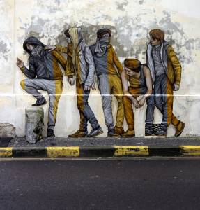 levalet - street art - integration - reims