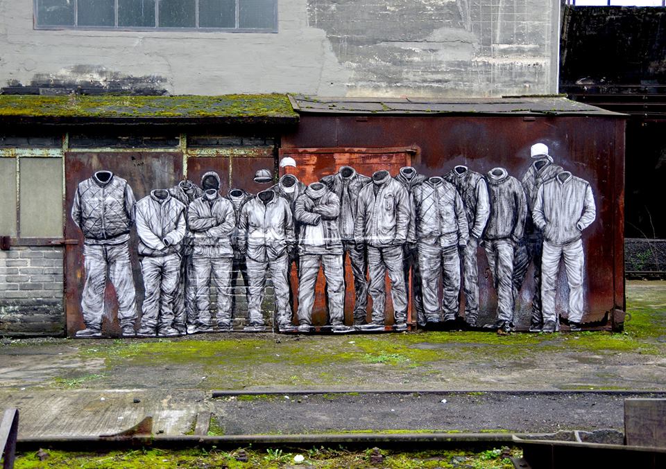 levalet - street art - plan social - urbanart biennale - volklingen
