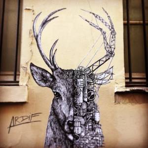 ardif - street art avenue - mosaic - paris