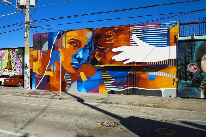 dourone - street art - the light - wynwood miami