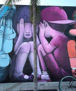 seth - julien malland - street art avenue - mosaic pink - miami wynwood