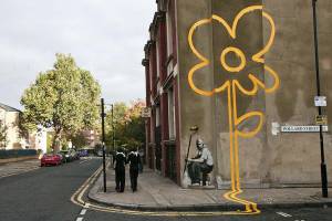 banksy - street art - graffiti - london - pollard street