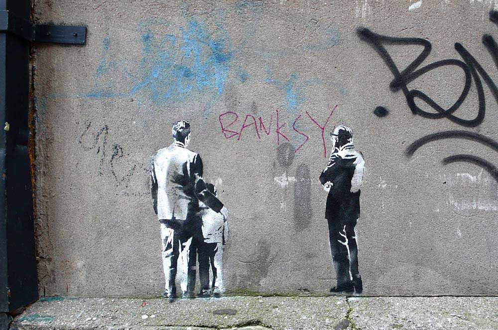 banksy - street art - graffiti - toronto