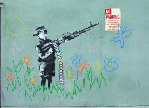 banksy - street art - graffiti - los angeles