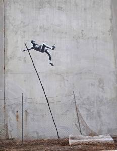 banksy - street art - graffiti - london - olympic games