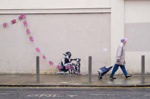 banksy - street art - graffiti - london