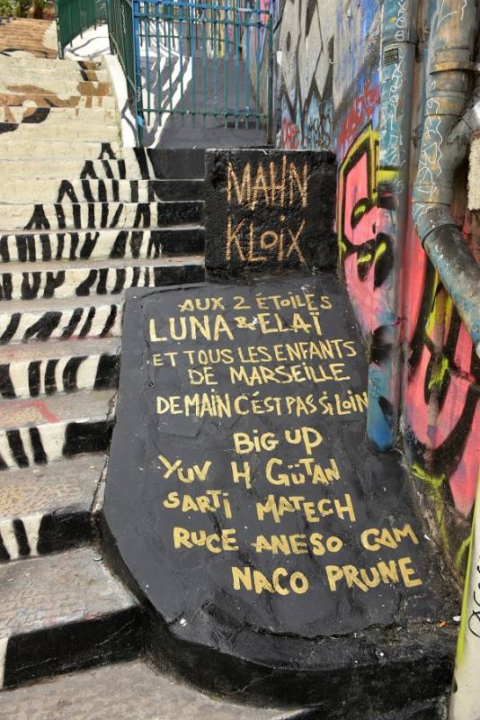 mahn kloix - street art - marseille