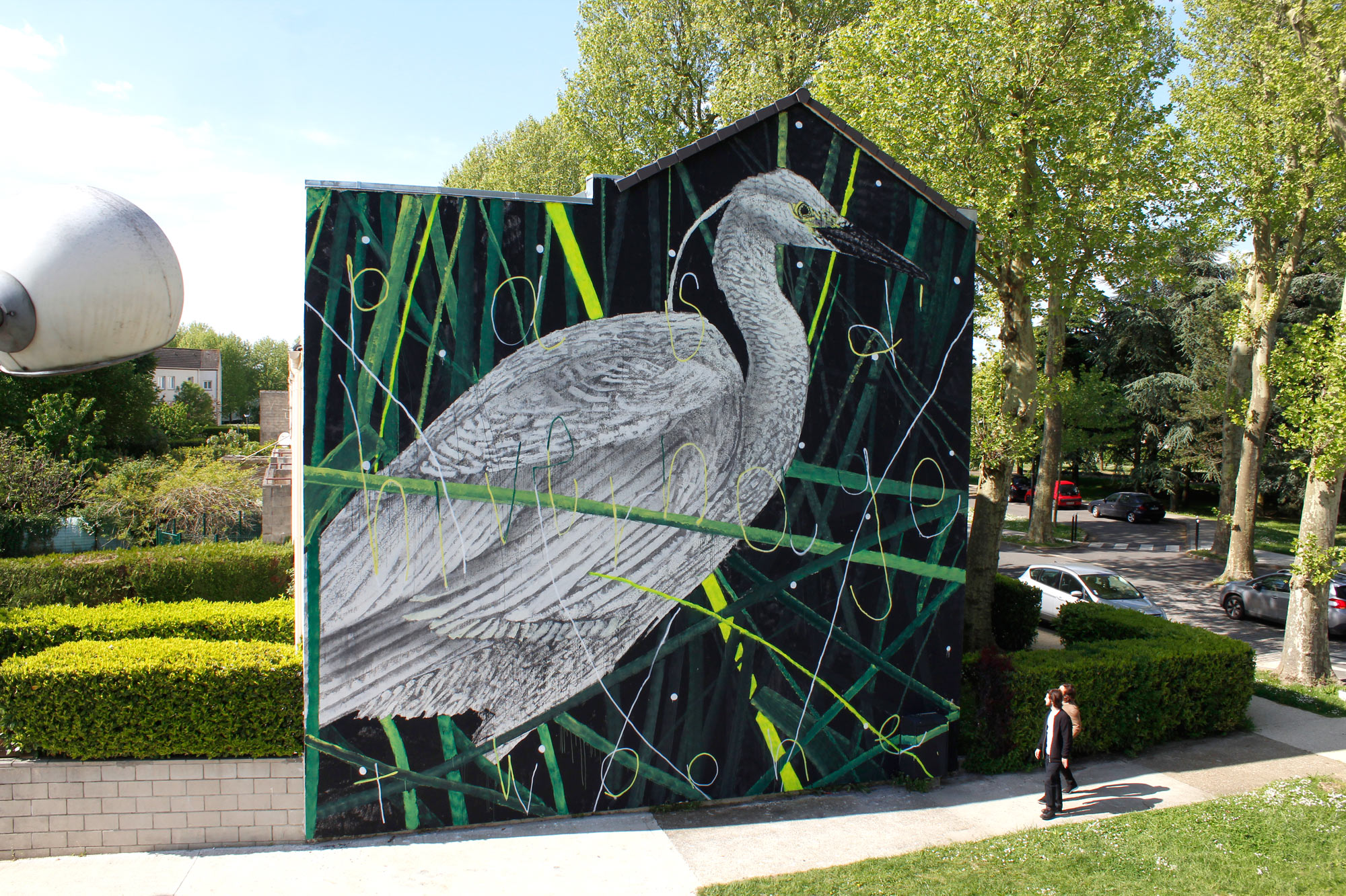 TWOONE // Wall Street Art de Grand Paris Sud, Lieusaint
