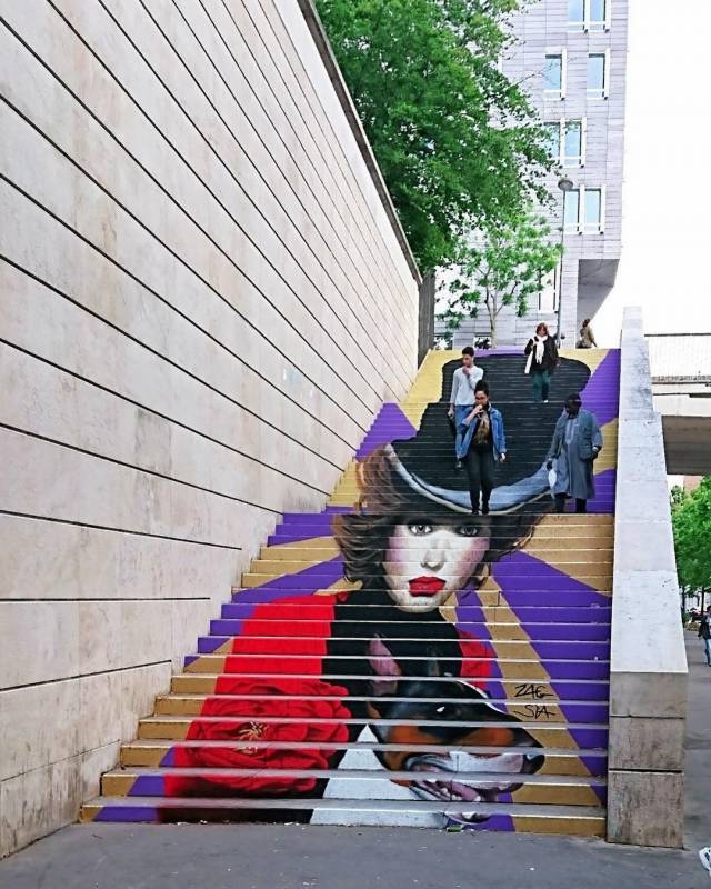 zag sia - street art avenue - la parisienne XIII - paris 13