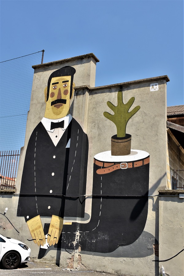 agostino lacurci - street art - turin