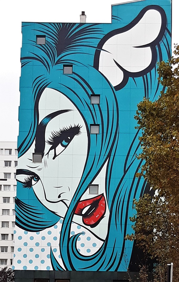 d*face - street art - paris